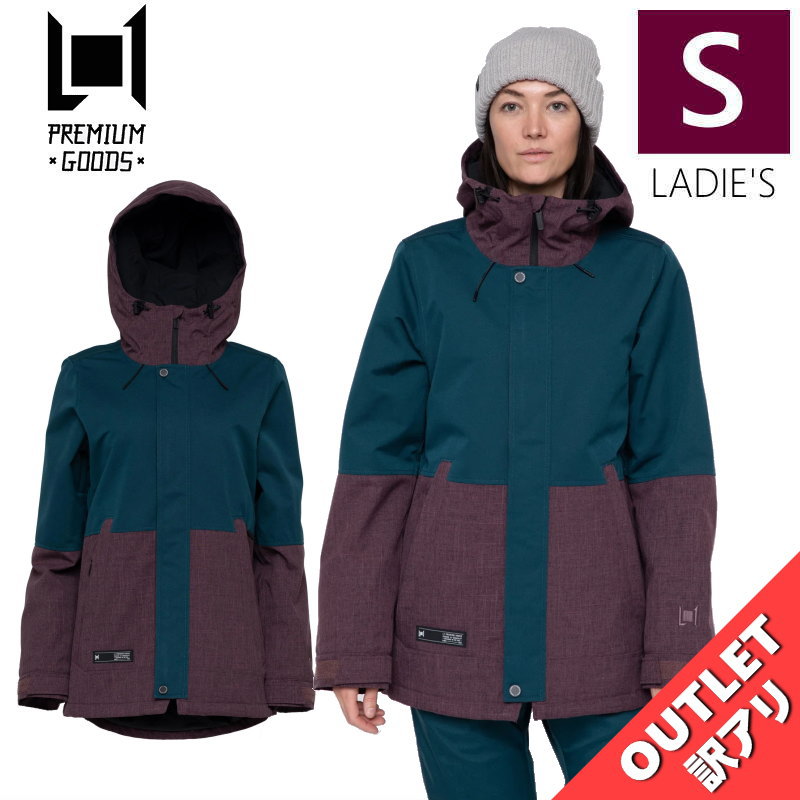 ▲ラスト1点 【アウトレット】L1 LALENA JKT ABYSS HUCKLEBERRY Sサイズ 23-24 エルワン エルワン ジャケット JACKET...