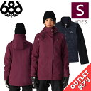 ▲ラスト1点 【アウトレット】◎ 686 SMARTY SPELLBOUND 3-IN-1 JKT カラー:SASSAFRAS GEO JACQUARD Sサイズ シックスエイトシックス ジャケット JACKET レディース スノーボード スキー スノボウェア 24-25 日本正規品