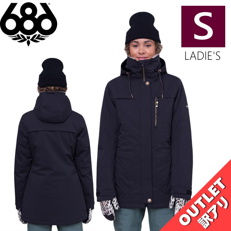 ▲ラスト1点 【アウトレット】◎ 686 SPIRIT INSULATED JKT カラー:BLACK GEO JACQUARD Sサイズ シックスエイトシック...