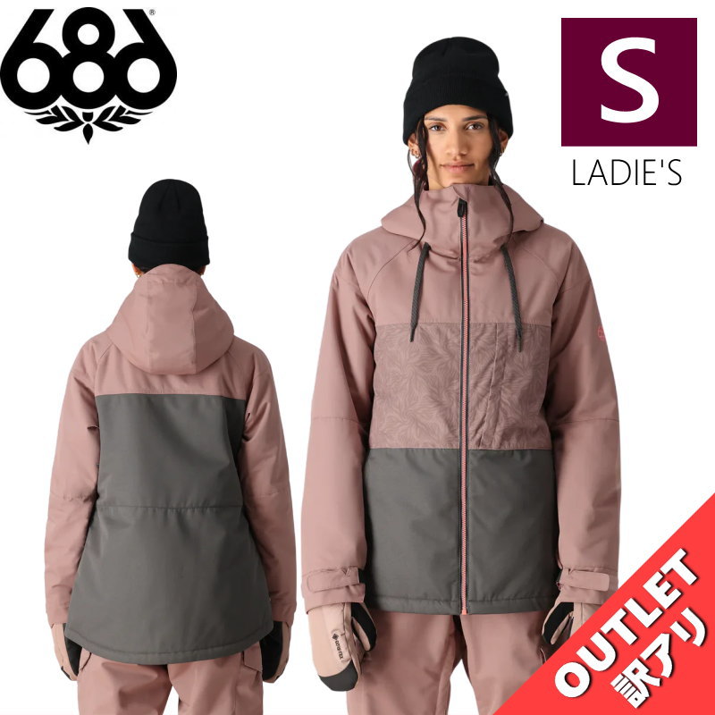 ▲ラスト1点 【アウトレット】◎ 686 ATHENA INSULATED JKT カラー:ANTLER COLORBLOCK Sサイズ シックスエイトシックス...