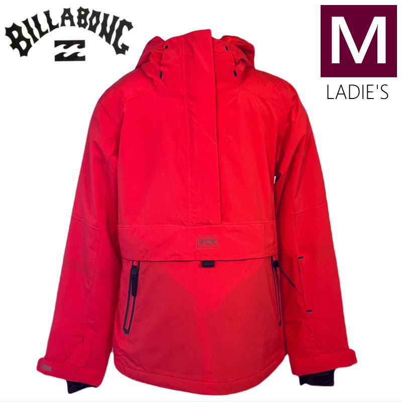 【即納】 ◇ 21-22 BILLABONG PASSAGE ANORAK JKT カラー:FED Mサイズ ビラボン ジャケット JACKET レディース ウェア スノーボード スキー 日本正規品