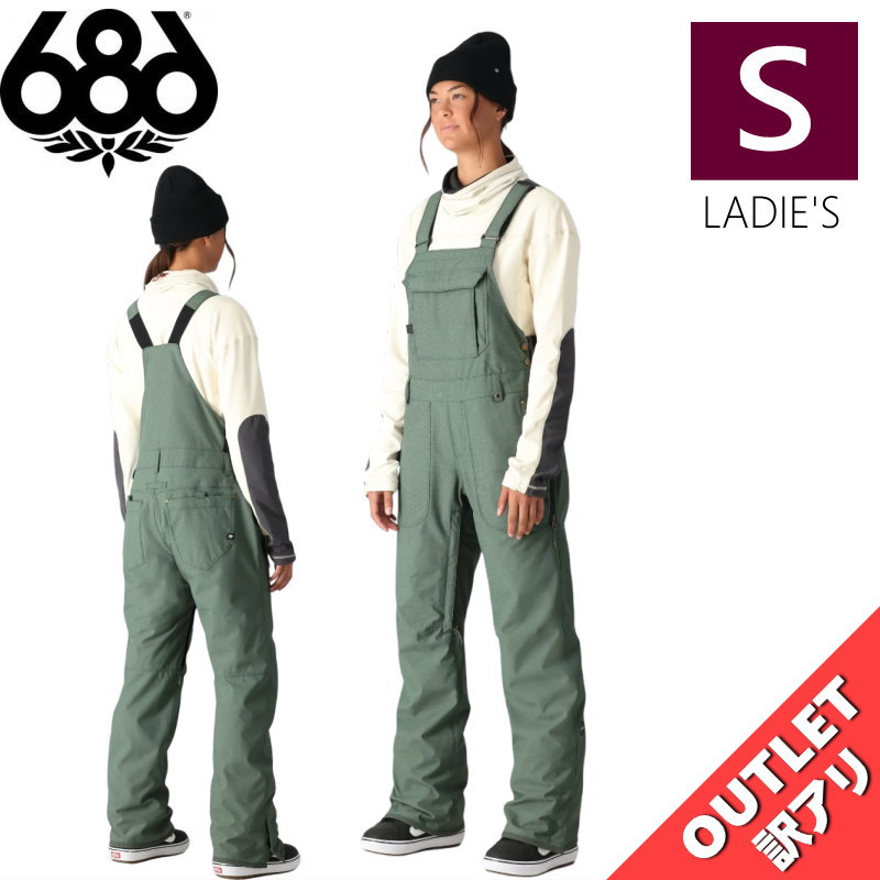 ▲ラスト1点 【アウトレット】◎ 686 BLACK MAGIC INSULATED BIB PNT カラー:CYPRESS GREEN DOBBY Sサイズ ...