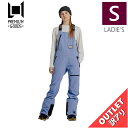 【アウトレット】22-23 L1 SAO BIB PNT カラー:ULTRAVIOLET Sサイズ エルワン エルワン パンツ PANT レディース スノーボード スキー スノボウェア シンプルスタイル ビブパンツ 型落ち 日本正規品