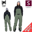 【アウトレット】L1 SAO BIB PNT THYME Sサイズ 23-24 エルワン エルワン パンツ PANT レディース スノーボード スキー スノボウ...