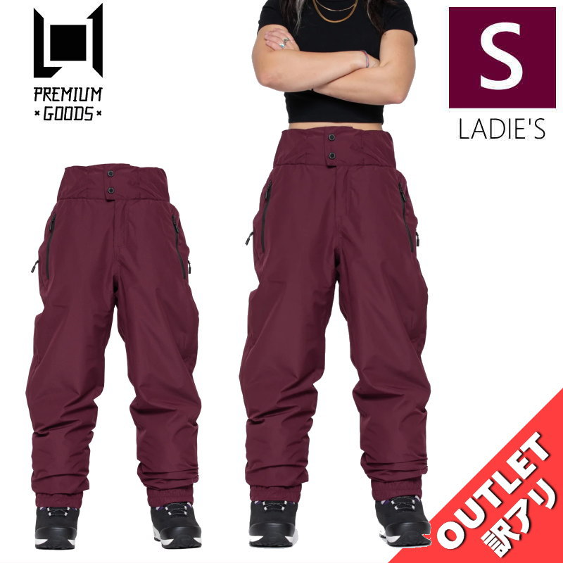 ▲ラスト1点 【アウトレット】L1 LOVECAT PNT PORT Sサイズ 23-24 エルワン エルワン パンツ PANT レディース スノーボード スキ...