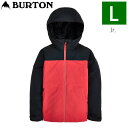  23-24 BURTON BOYS LODGEPOLE JKT J[:TRUBLK TOMATO LTCY o[g bW|[ WPbg JACKET qp LbY WjA Xm[{[h XL[ {Ki