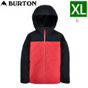  23-24 BURTON BOYS LODGEPOLE JKT J[:TRUBLK TOMATO XLTCY o[g bW|[ WPbg JACKET qp LbY WjA Xm[{[h XL[ {Ki