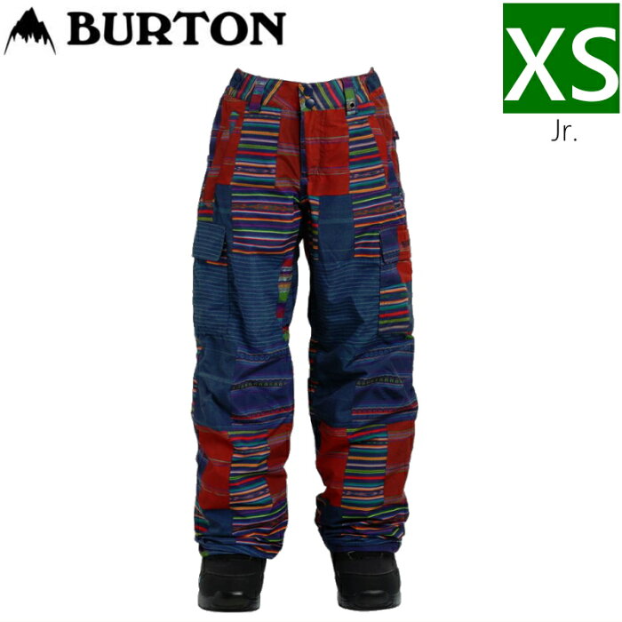 BURTON BOYS EXILE CARGO PNT カラー:MOUNTAIN SHERPA XSサイズ バートン エグザイルカーゴ パンツ PANT キッズ ジュニア 子供用 ウェア スノーボード スキー 雪遊び シンプルスタイル 型落ち 日本正規品