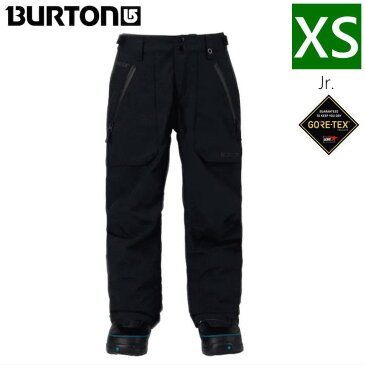 【ラス1】◎キッズ ジュニア[XSサイズ]18 BURTON BOYS GORE-TEX STARK PNT カラー:True Black バートン スキー スノーボードウェア ゴアテックス 子供用パンツ 型落ち 旧モデル 日本正規品