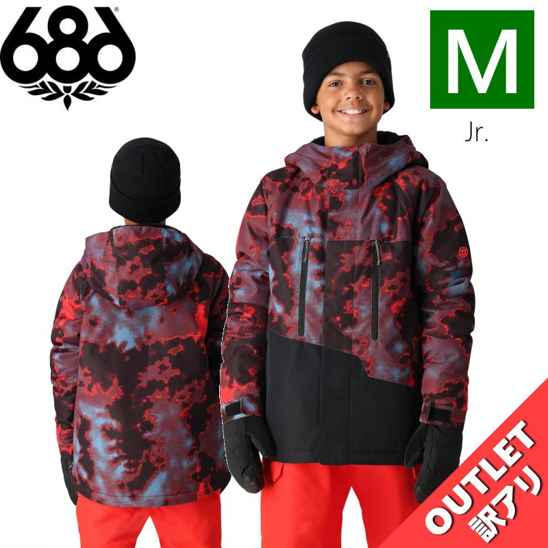 【アウトレット】◎ 686 BOYS GEO INSULATED JKT SOLAR NEBULA Mサイズ シックスエイトシックス ジャケット JACKET ...