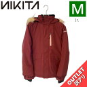 【OUTLET】◆NIKITA GIRLS ESPAN JKT BRANDY Mサイズ キッズ ジュニア ニキータ エスパン ジャケット JACKET 子供用 ...