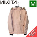 【OUTLET】◆NIKITA GIRLS ESPAN JKT BLUSH PINK Mサイズ ニキータ エスパン ジャケット JACKET 子供用 スノーボー...
