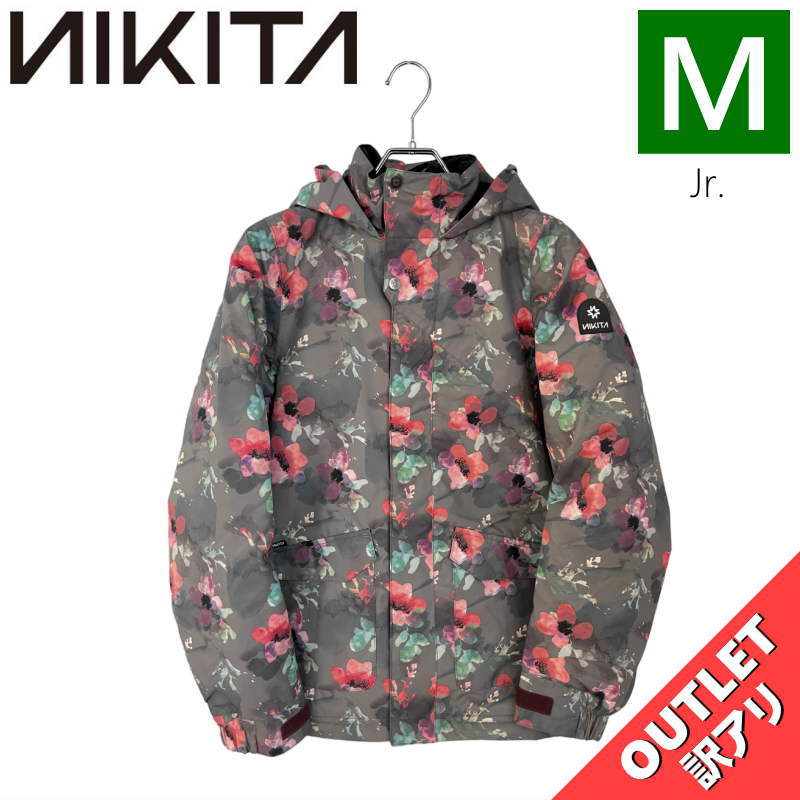 【OUTLET】◆NIKITA GIRLS HAWTHORNE PRINT JKT GRUNGE FLORAL Mサイズ キッズ ジュニア ニキータ ホーソーン...