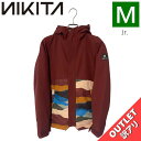 【OUTLET】◆NIKITA GIRLS SITKA JKT BRANDY Mサイズ キッズ ジュニア ニキータ シトカ ジャケット JACKET 子供用 ス...