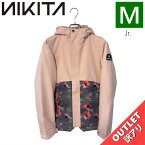 【OUTLET】◆NIKITA GIRLS SITKA JKT BLUSH PINK Mサイズ ニキータ シトカ ジャケット JACKET 子供用 スノーボード スキー 型落ち 日本正規品