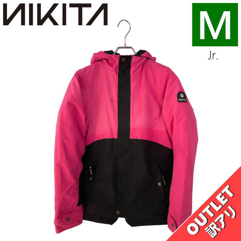【OUTLET】☆NIKITA GIRLS SITKA JKT PINK Mサイズ キッズ ジュニア ニキータ シトカ ジャケット JACKET 子供用 スノボ...