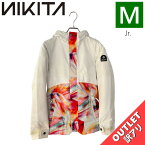 【OUTLET】☆NIKITA GIRLS SITKA JKT WHITE Mサイズ ニキータ シトカ ジャケット JACKET 子供用 スノーボード スキー 型落ち 日本正規品