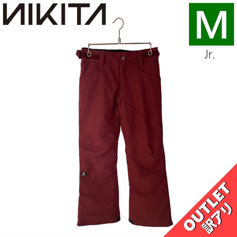 【OUTLET】◆NIKITA CEDAR PNT BRANDY Mサイズ キッズ ジュニア ニキータ セダー パンツ PANT 子供用 スノボウェア スノーボ...