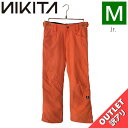 【OUTLET】☆NIKITA GIRLS CEDAR PNT CORAL Mサイズ ニキータ セダー パンツ PANT 子供用 スノーボード スキー 型落ち ...