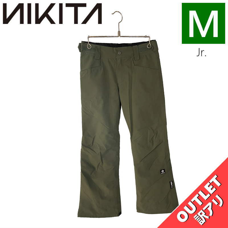 【OUTLET】☆NIKITA GIRLS CEDAR PNT FATIGUE Mサイズ キッズ ジュニア ニキータ セダー パンツ PANT 子供用 スノボウ...