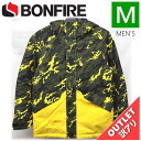 【79%OFF/OUTLET】 ジュニア BONFIRE YOUTH VECTOR JKT カラー:YELLOW Mサイズ 子供用 スノーボード スノボウェア スキー ジャケット アウトレット 型落ち 日本正規品