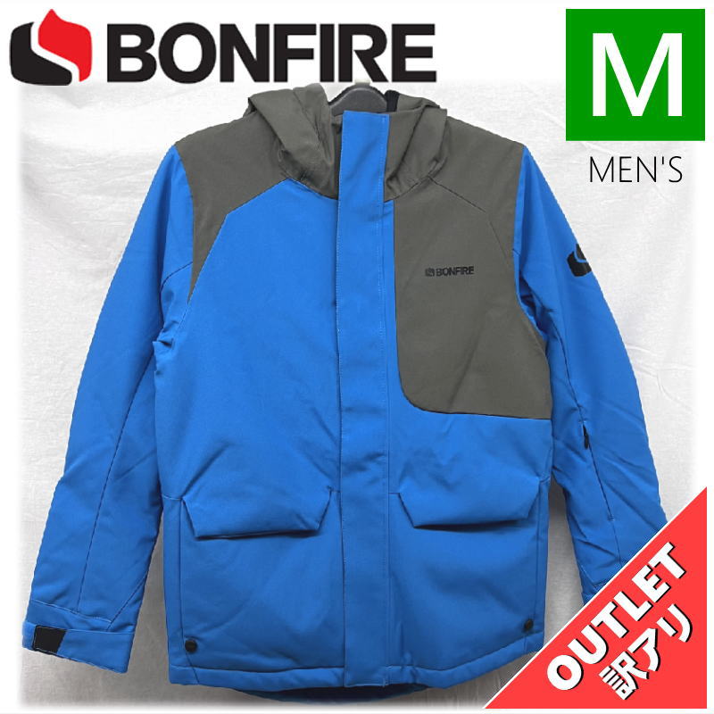【76%OFF/OUTLET】 ジュニア BONFIRE YOUTH STRUCTURE JKT CYAN Mサイズ キッズ ジュニア 子供用 スノーボード ス...