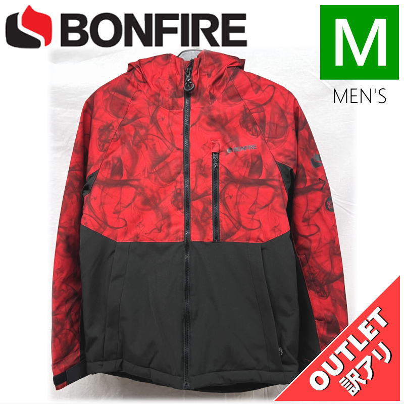 【80%OFF/OUTLET】 ジュニア21 BONFIRE PYRE INSULATED JKT RED SMOKE BLK Mサイズ キッズ ジュニア 子供...