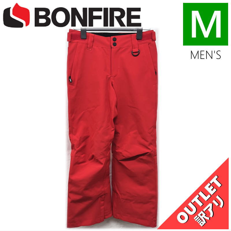 【72%OFF/OUTLET】 ジュニア BONFIRE BOYS TACTICAL PNT RED Mサイズ キッズ ジュニア 子供用 スノーボード スノボウ...