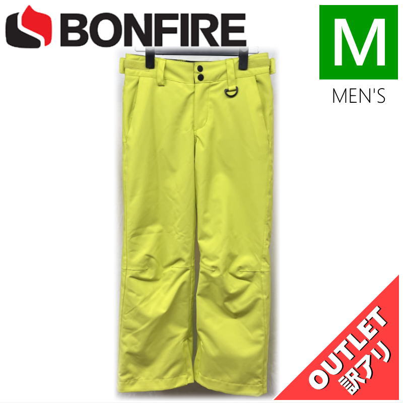 【75%OFF/OUTLET】 ジュニアBONFIRE TACTICAL PNT LIME Mサイズ キッズ ジュニア 子供用 スノーボード スノボウェア スキ...