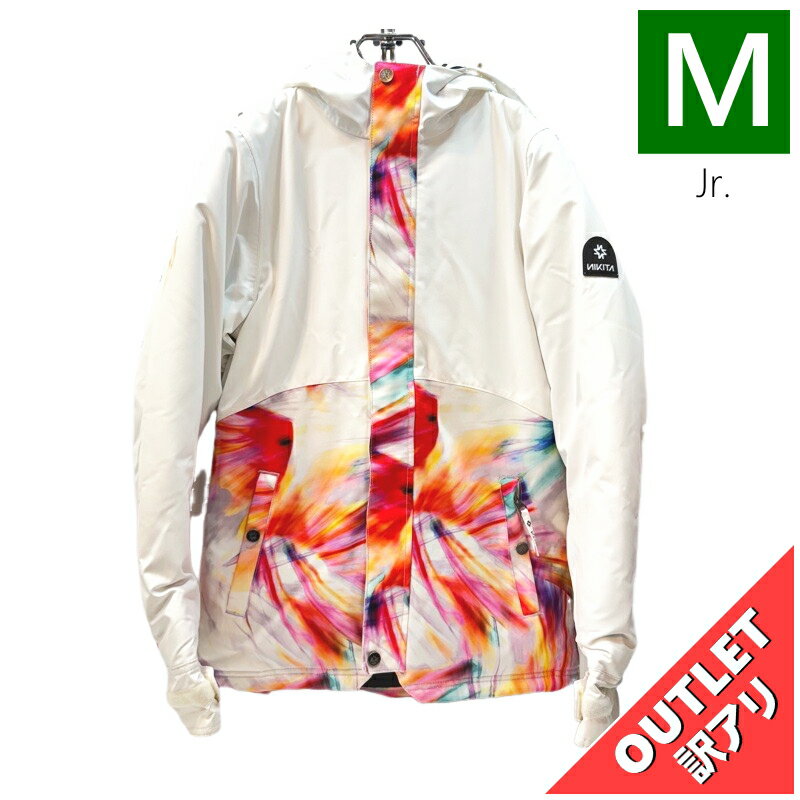 【OUTLET】【汚大】NIKITA GIRLS SITKA JKT WHITE Mサイズ キッズ ジュニア ニキータ ニキータ ジャケット JACKET 子供...