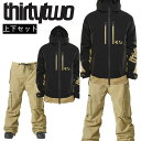 スノボウェア 上下セット サーティーツー THIRTYTWO スノーボード ジャケット パンツ LASHED INSULATED JACKET BLAHZAY ...