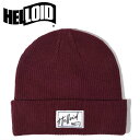 [FRERETCY]23 HELLOID 22HEL-63 UNIFORM BEANIE J[:BURGUNDY r[j[ jbgX Lbv Xm[{[h Xm{ XL[