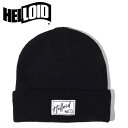 [FRERETCY]23 HELLOID 22HEL-63 UNIFORM BEANIE J[:BLACK r[j[ jbgX Lbv Xm[{[h Xm{ XL[