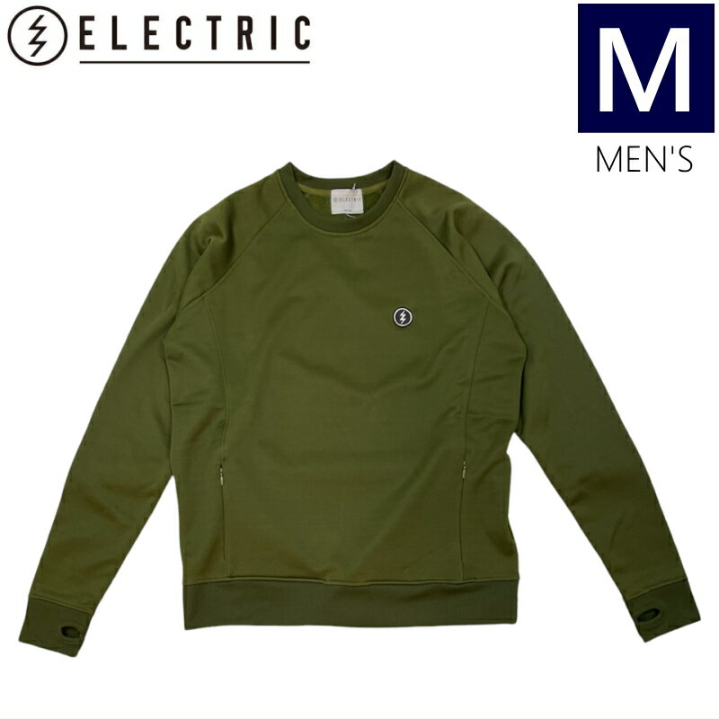 ¨Ǽ  21-22 ELECTRIC WATER REPELLENT CREW OLIVE M 쥯ȥå Ρܡɥ ȥ졼ʡ 롼ͥå   ǥ 