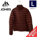 【OUTLET】 22-23 JONES RE-UP DOWN PUFFY JKT カラー:VULCAN RED Lサイズ ジョーンズ ジャケット JACKET...