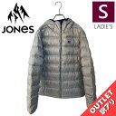 【OUTLET】 23-24 JONES RE-UP DOWN RECYCLED HOOD JKT カラー:MINERAL GRAY Sサイズ ジョーンズ ジャ...