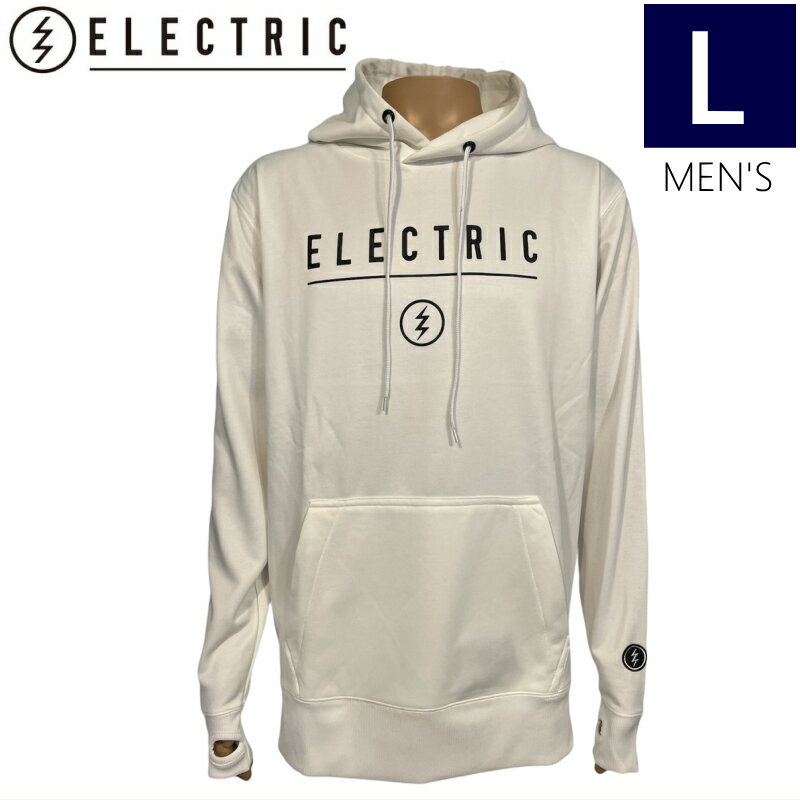 ◇ 21-22 ELECTRIC WATER REPELLENT HOODIE WHITE Lサイズ エレクトリック スノーボードウェア 撥水パーカー フーディー メンズ 型落ち 旧モデル 日本正規品