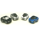 【在庫限り！】BMW i COLLECTION.BMW i8 ファンカー 4台セットミニカー ミニチュアカー