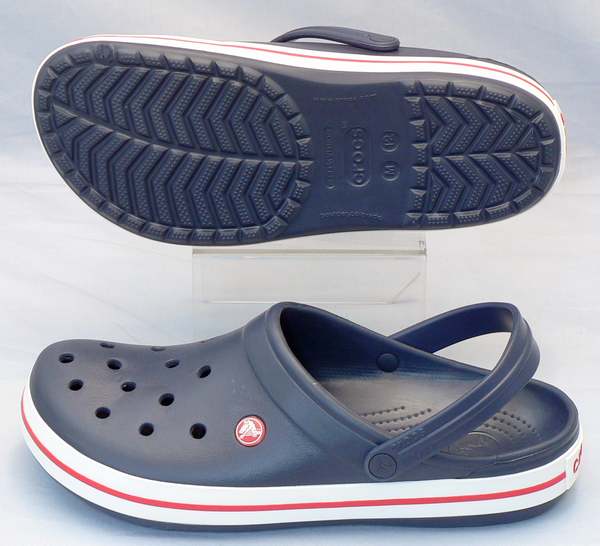 【クロックス30cm】【送料込】CROCS：クロックバンド：紺(11016-410 crocband)：ビッグサイズ：大きいサイズ：サンダル30cm