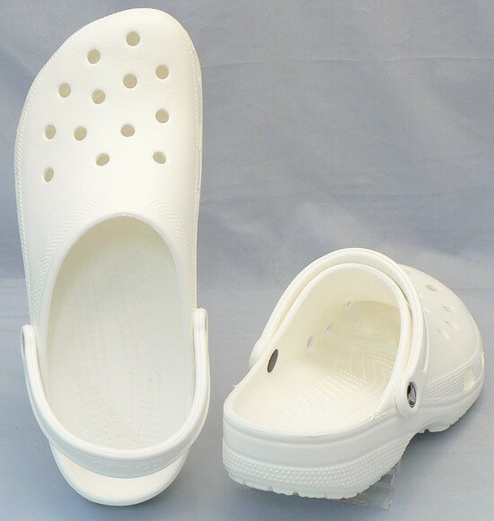 【クロックス31cm】CROCS：クラシック：白(10001-100 classic)：ビッグサイズ：大きいサイズ：サンダル31cm