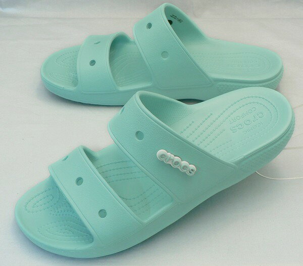 【クロックス33cm】CROCS：クラシック クロックス サンダル：水色(206761-4SS classic crocs sandal)：ビッグサイズ：大きいサイズ：サンダル33cm