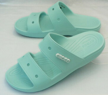 【クロックス32cm】CROCS：クラシック クロックス サンダル：水色(206761-4SS classic crocs sandal)：ビッグサイズ：大きいサイズ：サンダル32cm