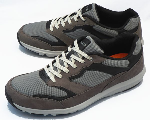 【ムーンスター29cm】【送料込】AMM107：幅広5E：グレイ(SPLT AMM107)：ビッグサイズ：大きいサイズ：スニーカー29cm