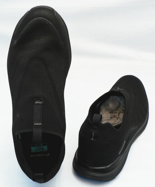 【ムーンスター30cm】【送料込】シナジークッションMY08：黒(SNGY MY08)：ビッグサイズ：大きいサイズ：スニーカー30cm