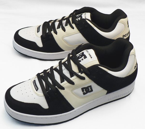 【DCシューズ 30cm】【送料込】マンテカ SE：白×黒(DM244009 WBG MANTECA SE)：ビッグサイズ：大きいサイズ：スニーカー30cm