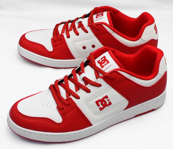 【DCシューズ 32cm】【送料込】マンテカ4 SN：白×赤(DM241004 WRD MANTECA 4 SN)：ビッグサイズ：大きいサイズ：スニーカー32cm