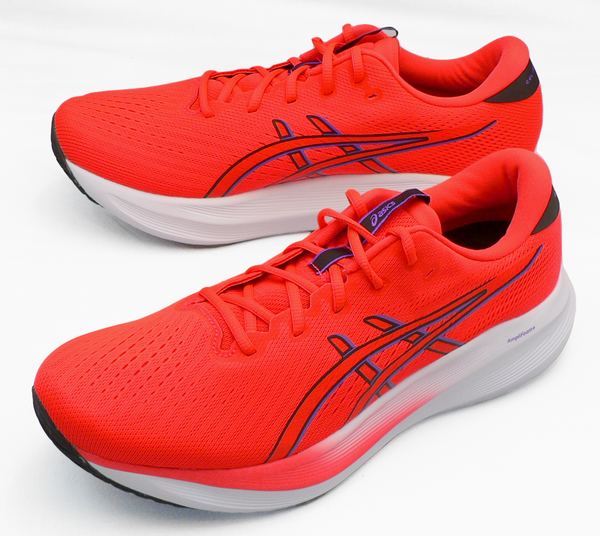 【アシックス31cm】【送料込】ゲル-エキサイト11：赤×黒×紺(1011C080-600 GEL-EXCITE 11)：ビッグサイズ：大きいサイズ：スニーカー31cm