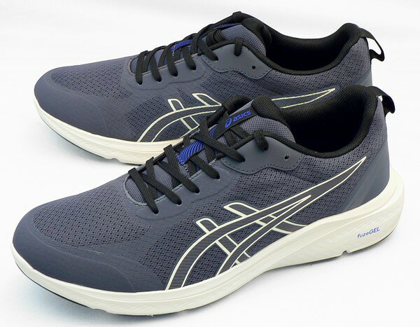 【アシックス28.5cm】【送料込】ゲルファンウォーカー M066：青グレー×オフ白(1291A066-020 GEL-FUNWALKER M066)：ビッグサイズ：大きいサイズ：スニーカー28.5cm
