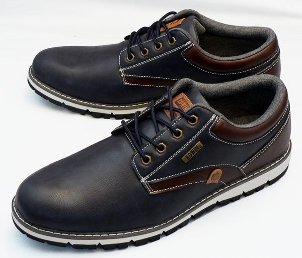 【EDWIN：エドウィン29cm】防滑・防水：EDW-7980：紺(EDW-7980)：ビッグサイズ：大きいサイズ：カジュアルシューズ29cm