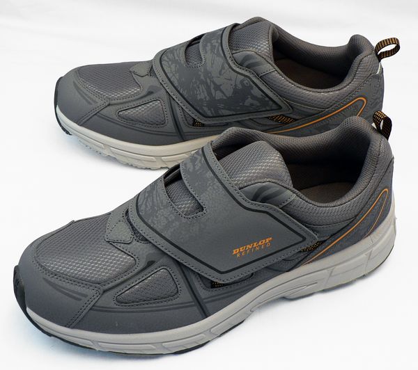 【ダンロップ29cm】【送料込】超幅広6E：リファインド M2023：グレー(DM2023)：ビッグサイズ：大きいサイズ：スニーカー29cm